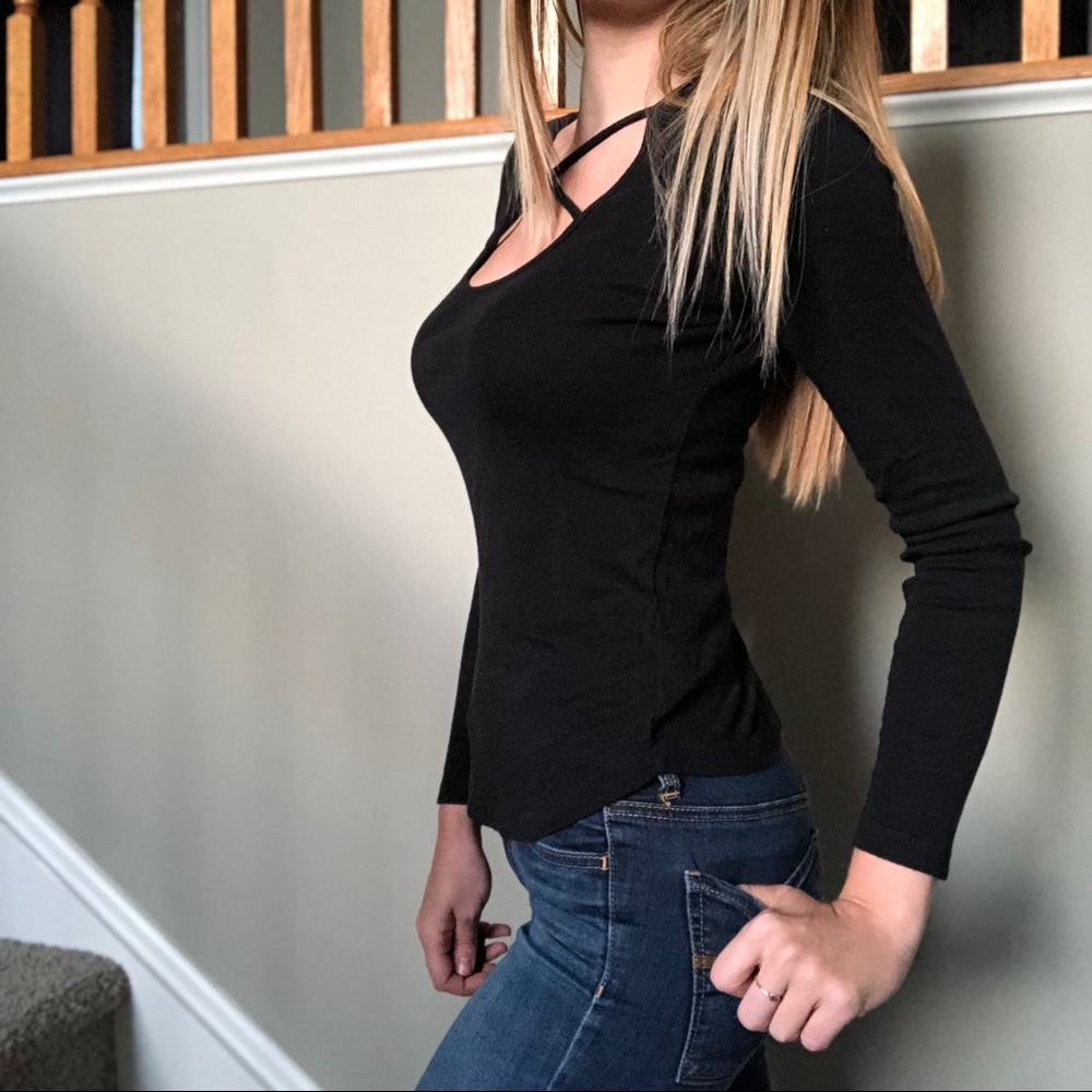 Splendid Criss Cross Top
